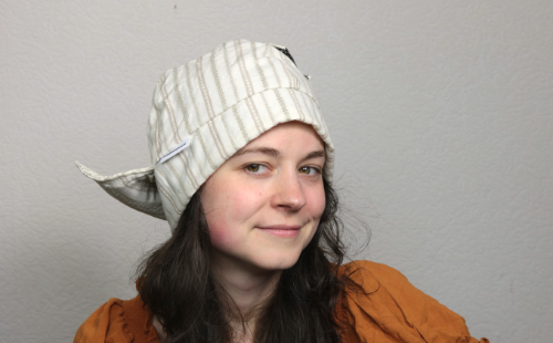 petje wit klein
